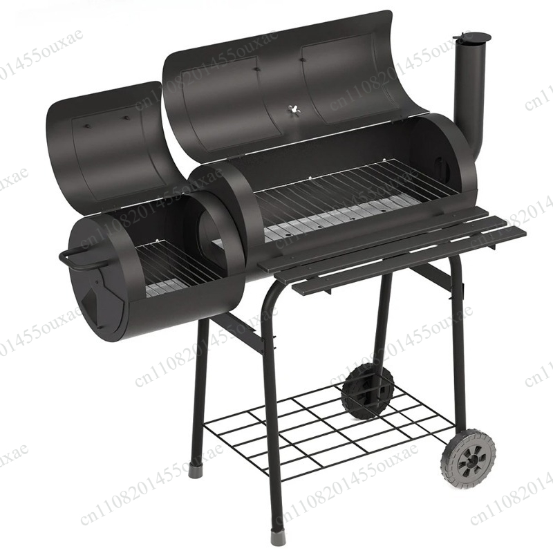 Dubbelzijdige grote houtskool  - Camping Double Cooking Stove recensie en prijs