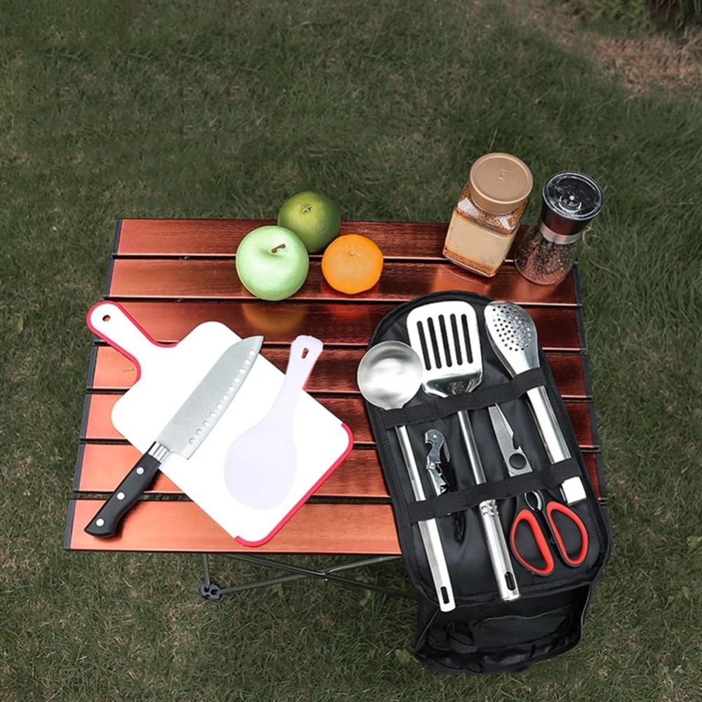 2024 Picknickgerei Set Opbergt - Camping Cooking Set With Bag recensie en prijs