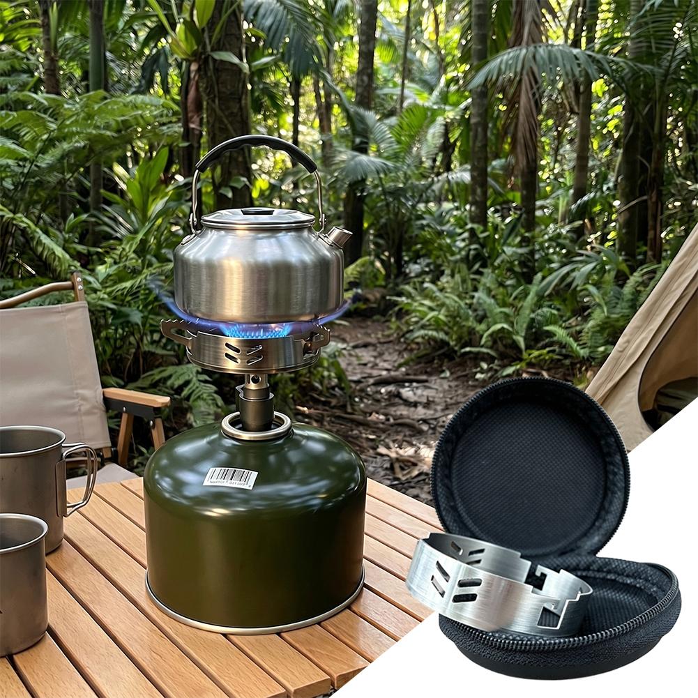 304 roestvrijstalen kachelwind - Camping Cooking Set With Bag recensie en prijs