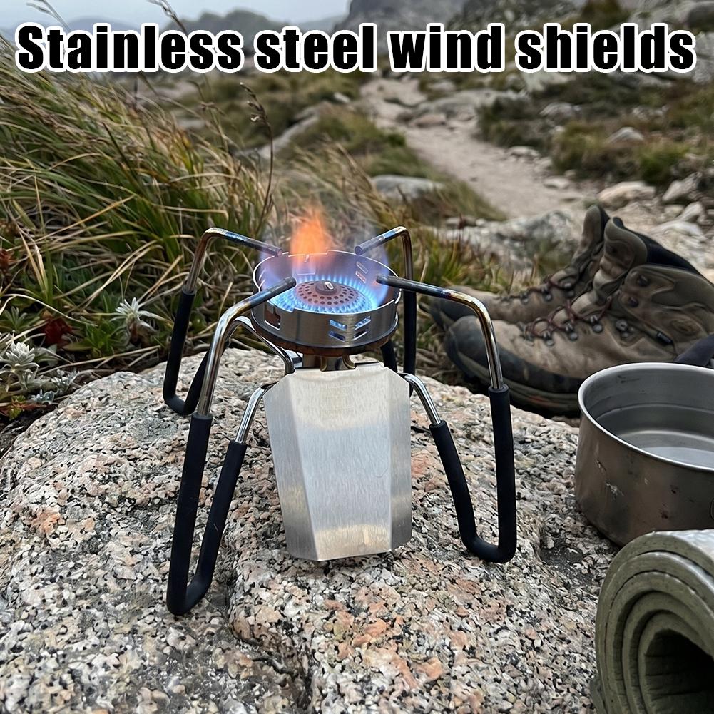 304 roestvrijstalen kachelwind - Camping Cooking Set With Bag recensie en prijs