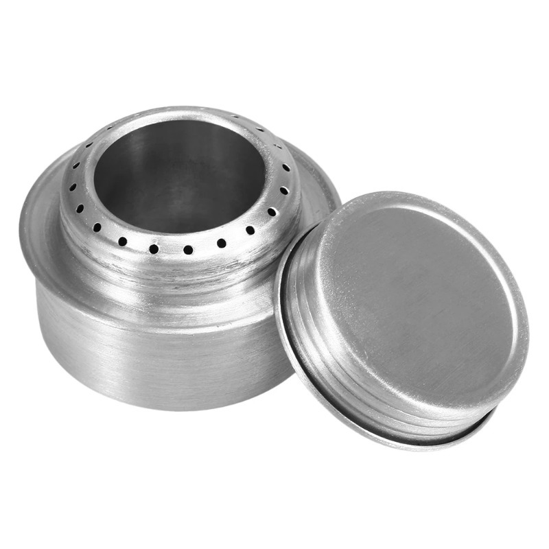 Ultralicht zilver alcoholfornu - Camping Cooking Alcohol recensie en prijs