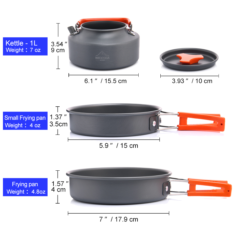 Widea Camping Outdoor Kookgere - Camping Cooking Cutlery Set recensie en prijs