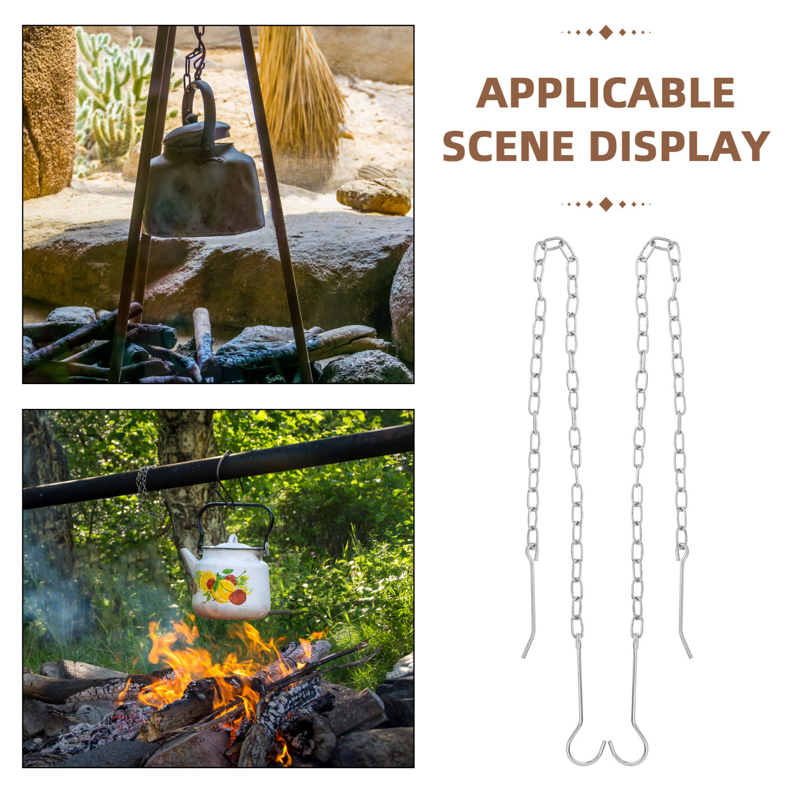 2 stuks outdoor camping hangen - Camping Double Cooking Stove recensie en prijs
