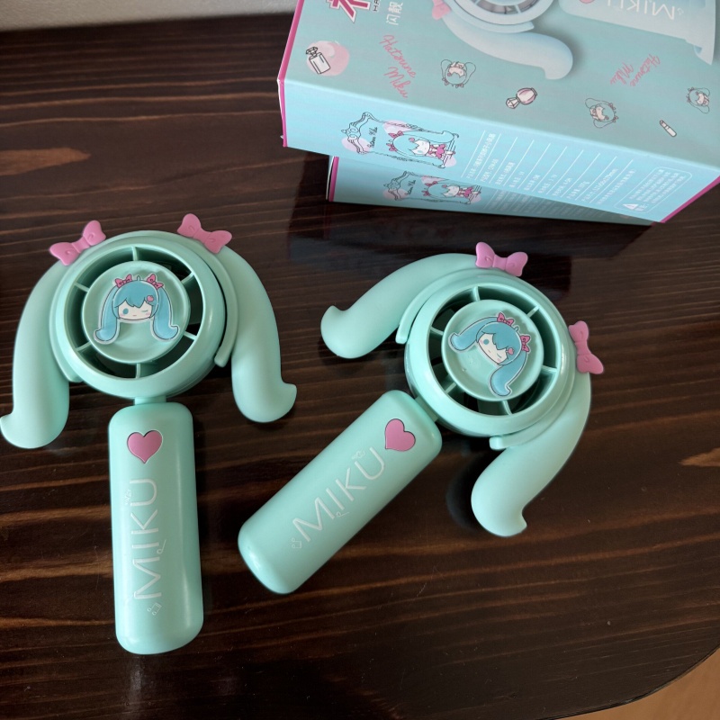 Hatsune Miku Mini Handheld Fan - Camping Cooking Fire recensie en prijs