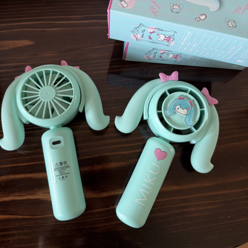 Hatsune Miku Mini Handheld Fan - Camping Cooking Fire recensie en prijs