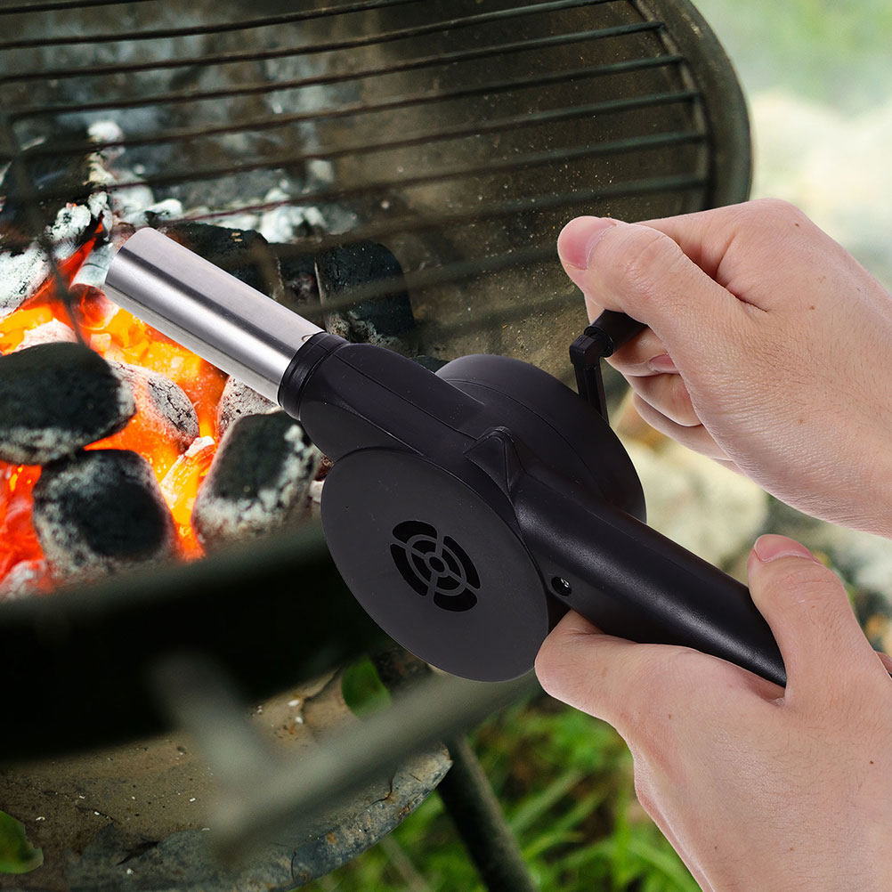 Zwarte handbediende blazer, BB - Camping Cooking Fire recensie en prijs