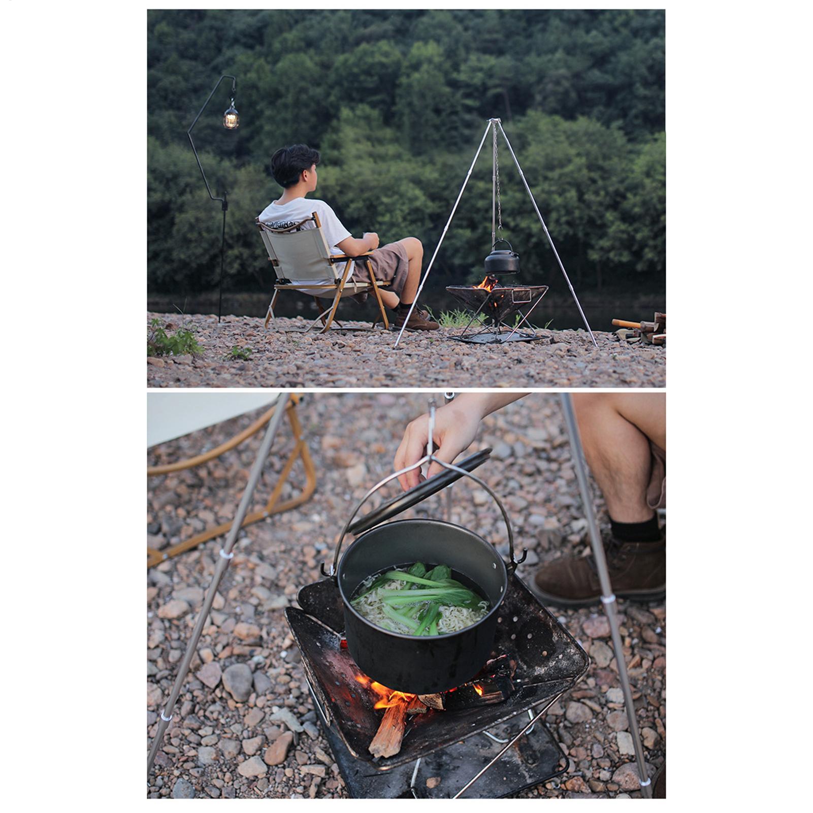 Buiten grote kampvuur-tripod,  - Camping Cooking Pot Tripod recensie en prijs