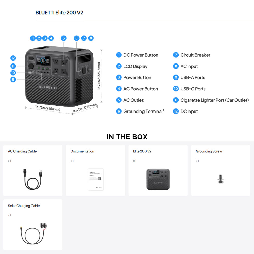 【Renew】BLUETTI Elite 200 V2 dr - Solar Oven Camp recensie en prijs