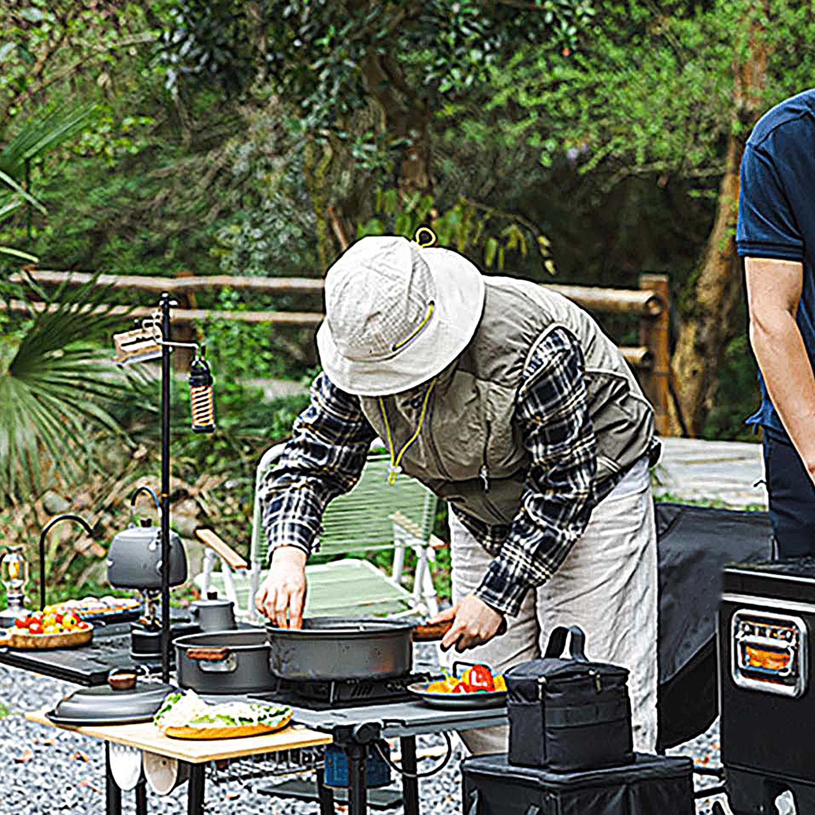 Campingpot Draagbare grote lic - Camping Double Cooking Stove recensie en prijs