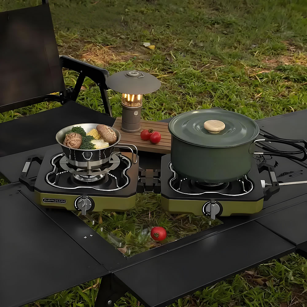 Campingkachel Dubbele brander  - Camping Double Cooking Stove recensie en prijs