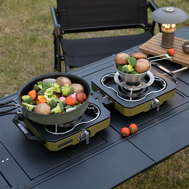 Campingkachel Dubbele brander  - Camping Double Cooking Stove recensie en prijs