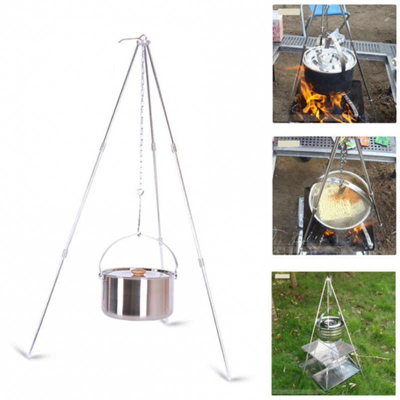 Outdoor Winter Camping Kampvuu - Camping Cooking Pot Tripod recensie en prijs