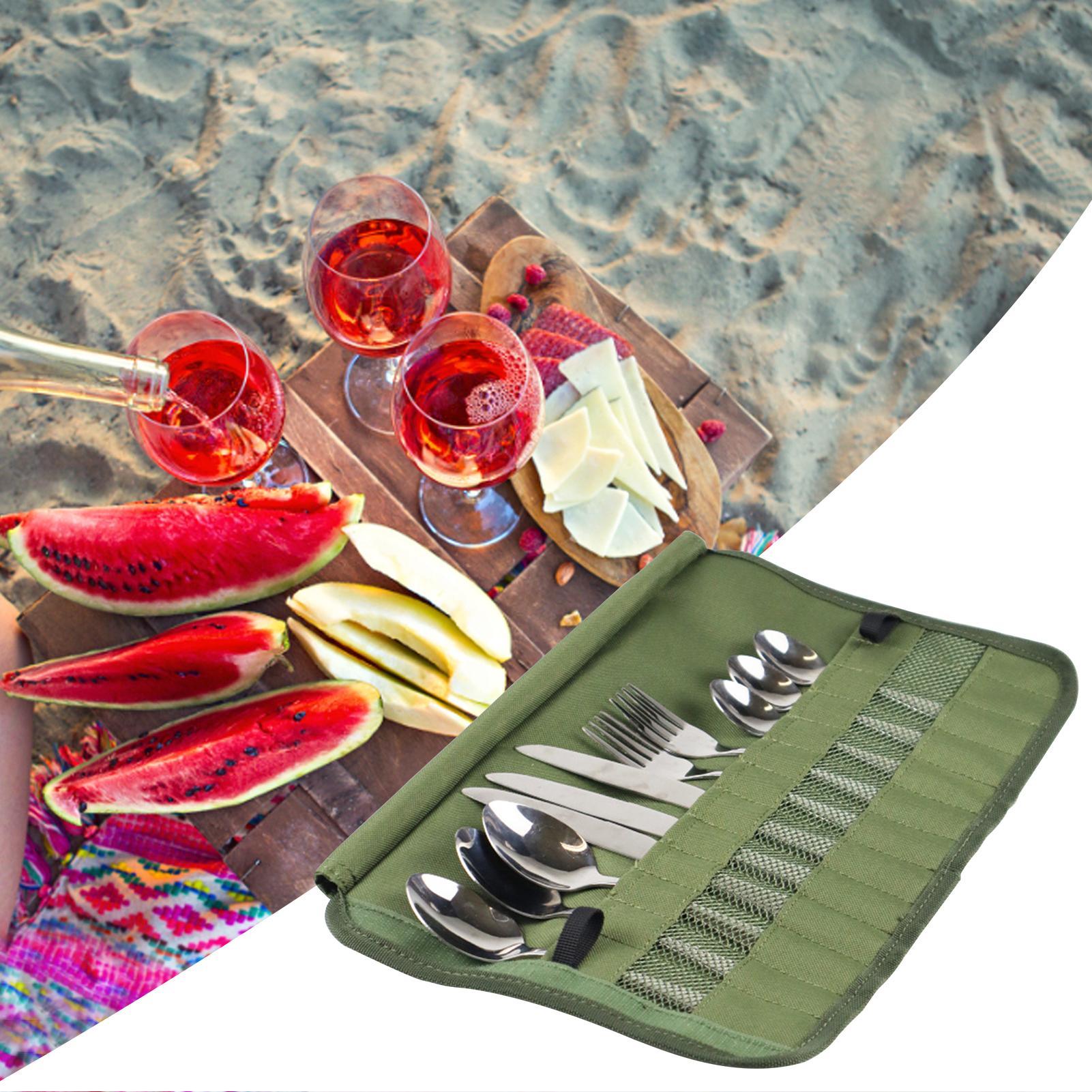Camping Servies Roll Bag Campi - Camping Cooking Utensil Holder recensie en prijs