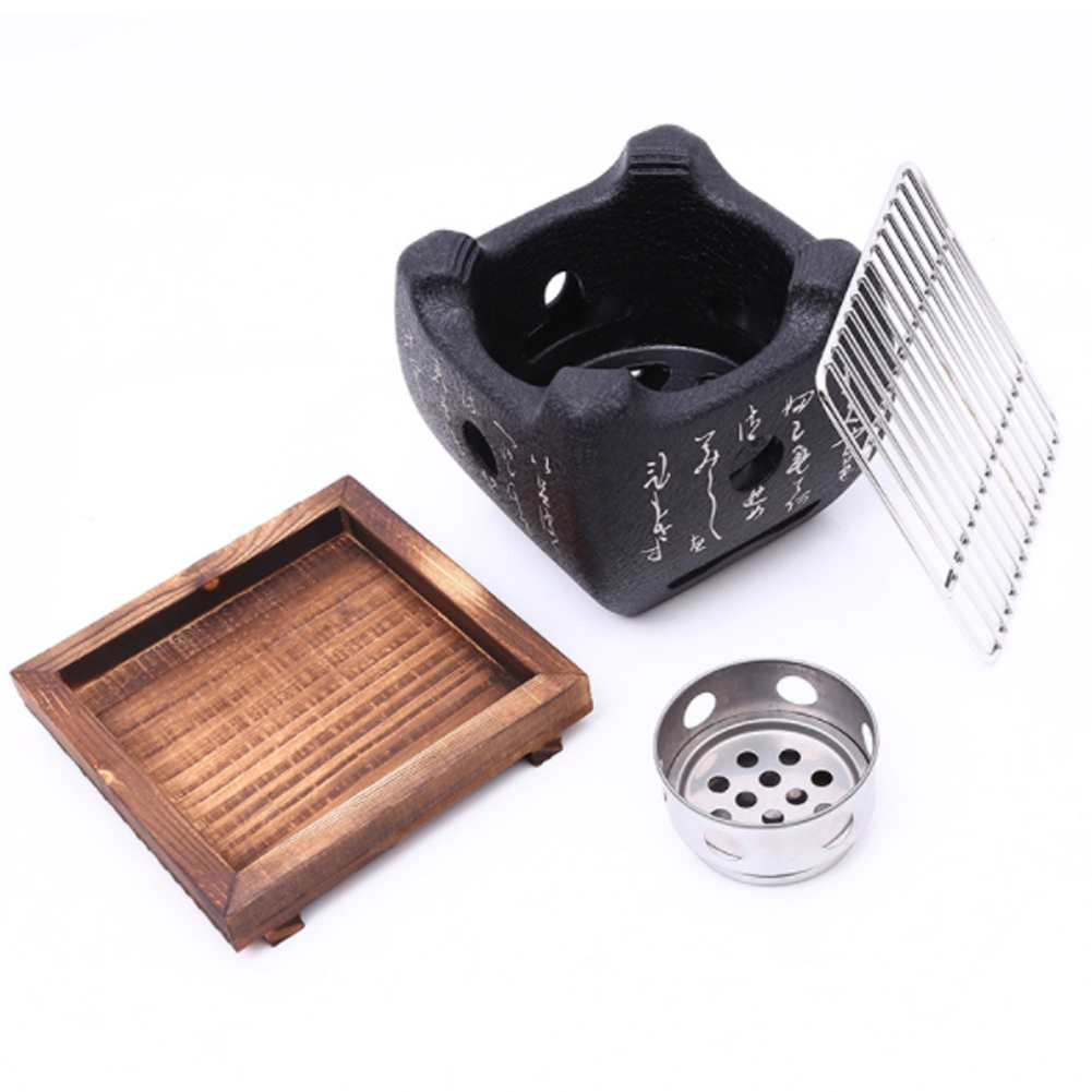 Rookloze Draagbare Grill Korea - Camping Cooking Alcohol recensie en prijs