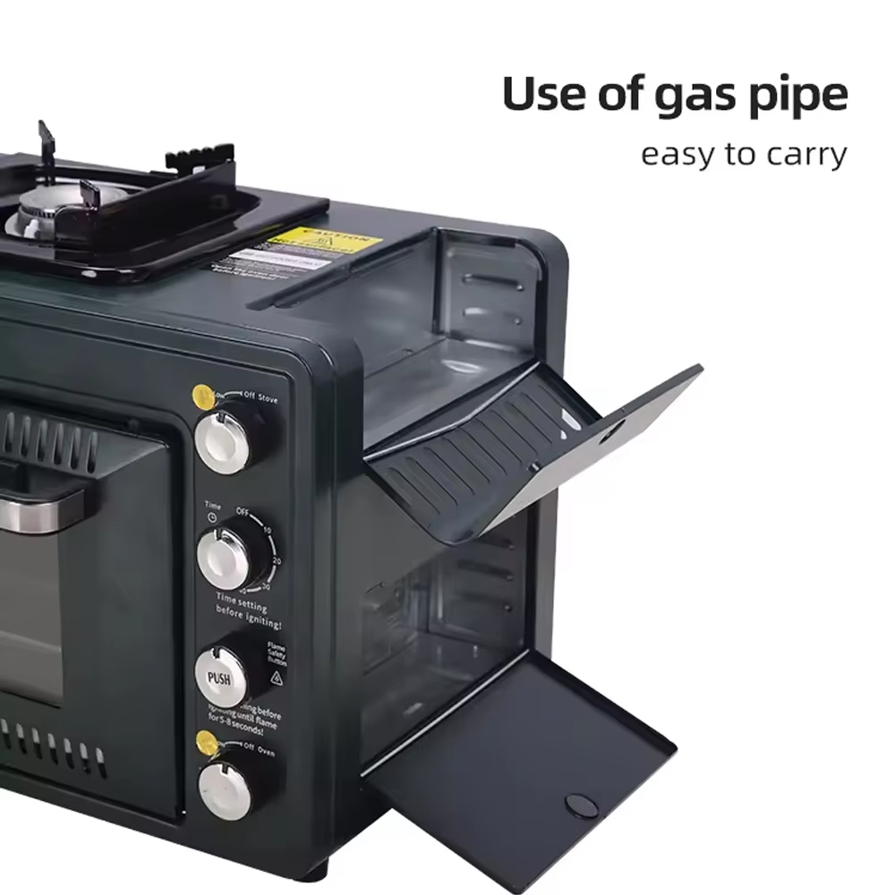 Multifunctionele gasoven voor  - Camping Double Cooking Stove recensie en prijs