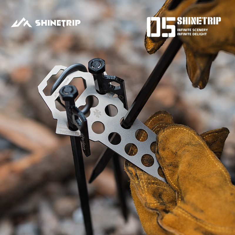 ShineTrip Outdoor Grondspijker - Camping Cooking Utensil Holder recensie en prijs
