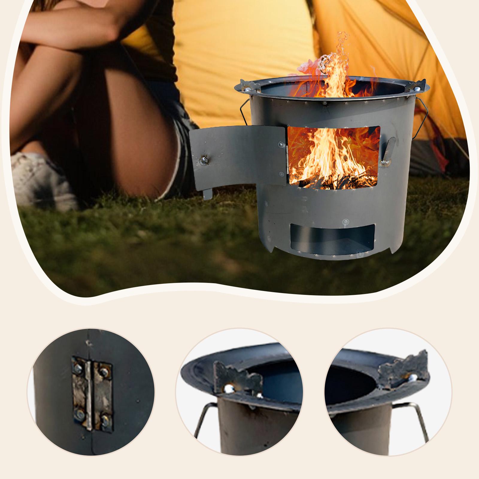 Houtgestookte oven Kook over h - Camping Cooking Over Fire recensie en prijs