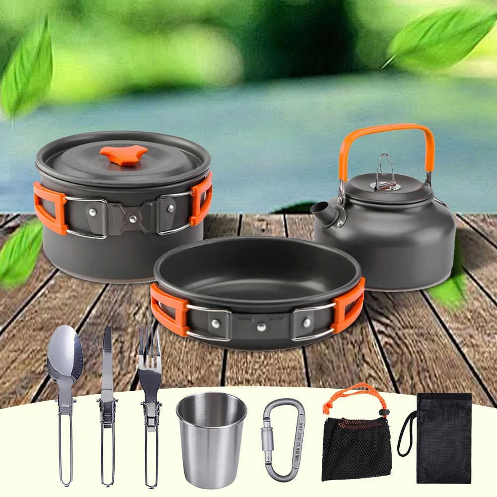 Campingkookgerei Set Ketel Pot - Camping Cooking Set Lightweight recensie en prijs