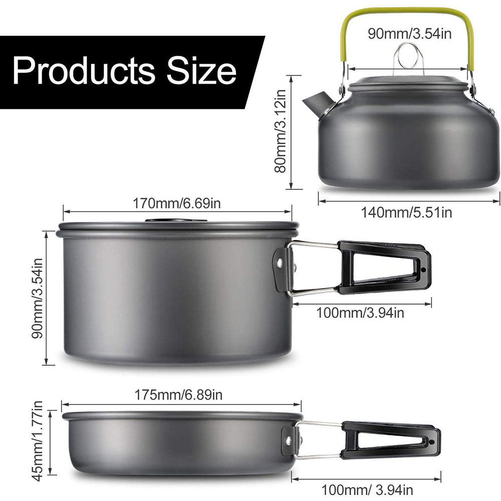Outdoor kookgereiset voor kamp - Camping Cooking Utilities recensie en prijs