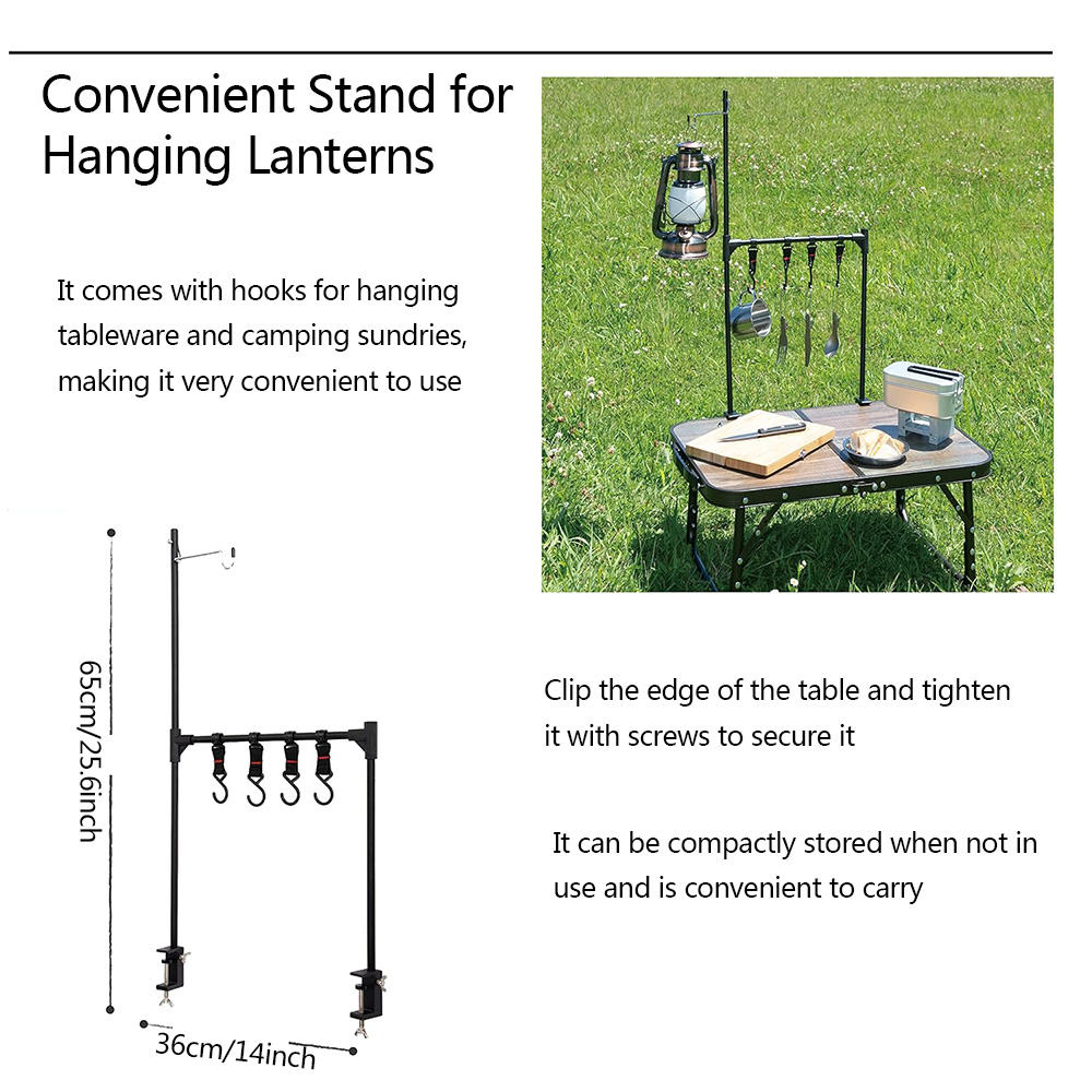 1Set Camping Draagbare Plank L - Camping Cooking Utensil Holder recensie en prijs