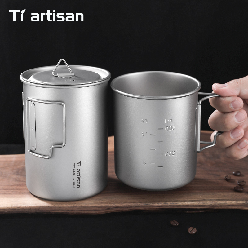 Tiartisan 750 ml / 900 ml tita - Camping Cooking Set Lightweight recensie en prijs