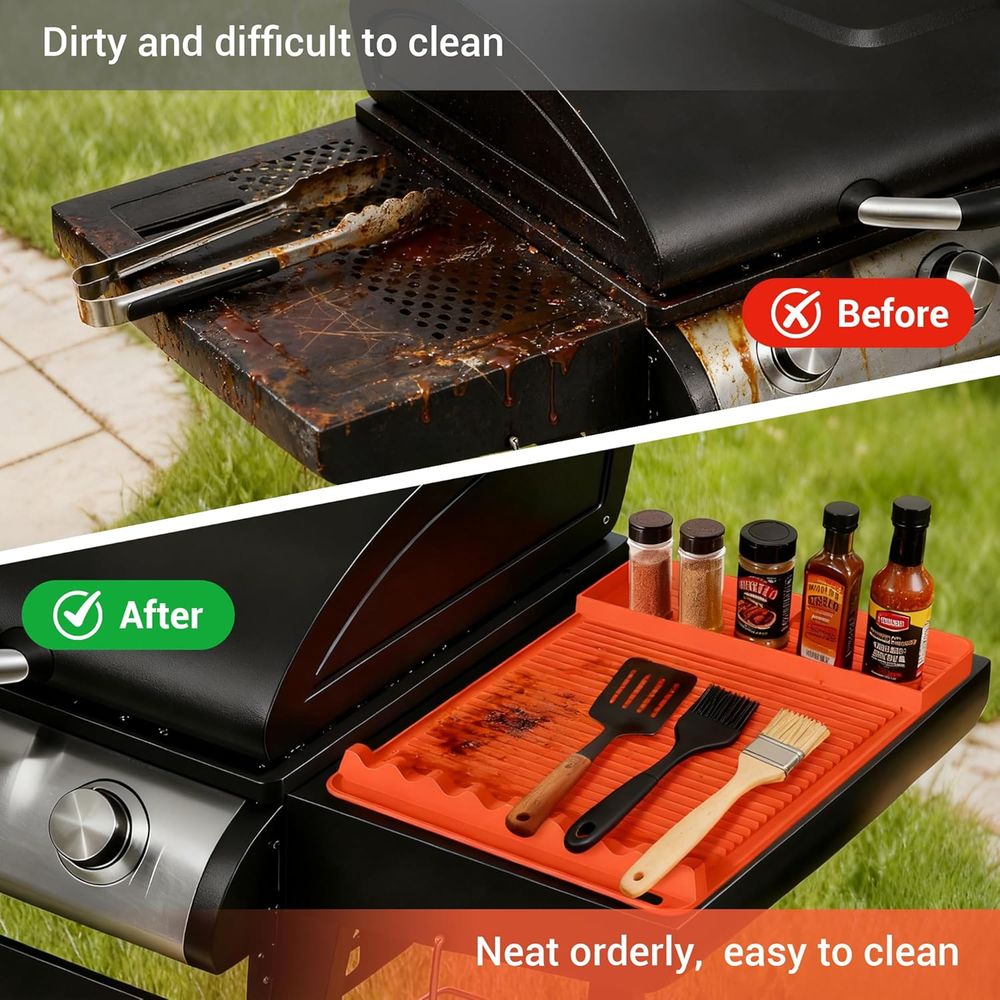 Hittebestendige siliconen gril - Camping Cooking Tools recensie en prijs