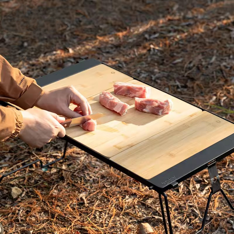 Dubbelzijdig bamboe snijplank, - Camping Double Cooking Stove recensie en prijs