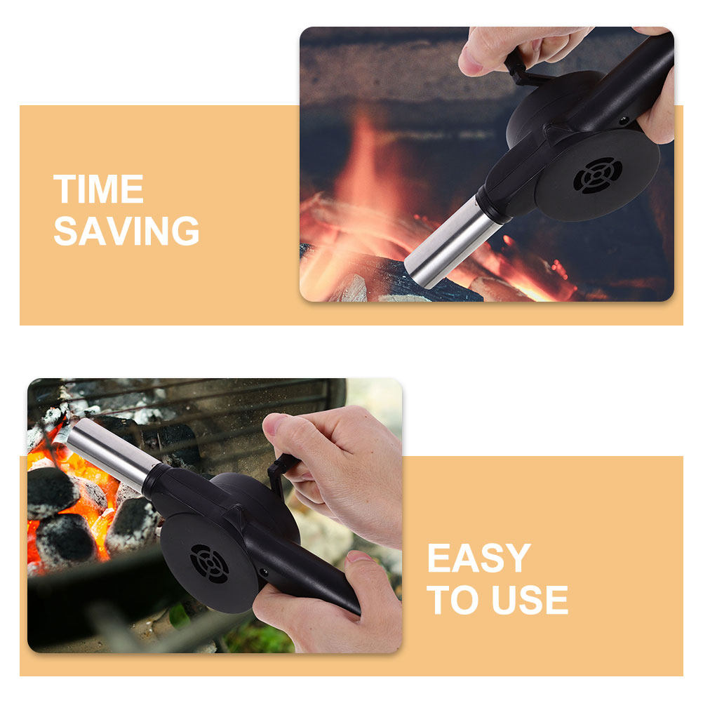 Handmatige blazer Zwarte handb - Camping Cooking Fire recensie en prijs