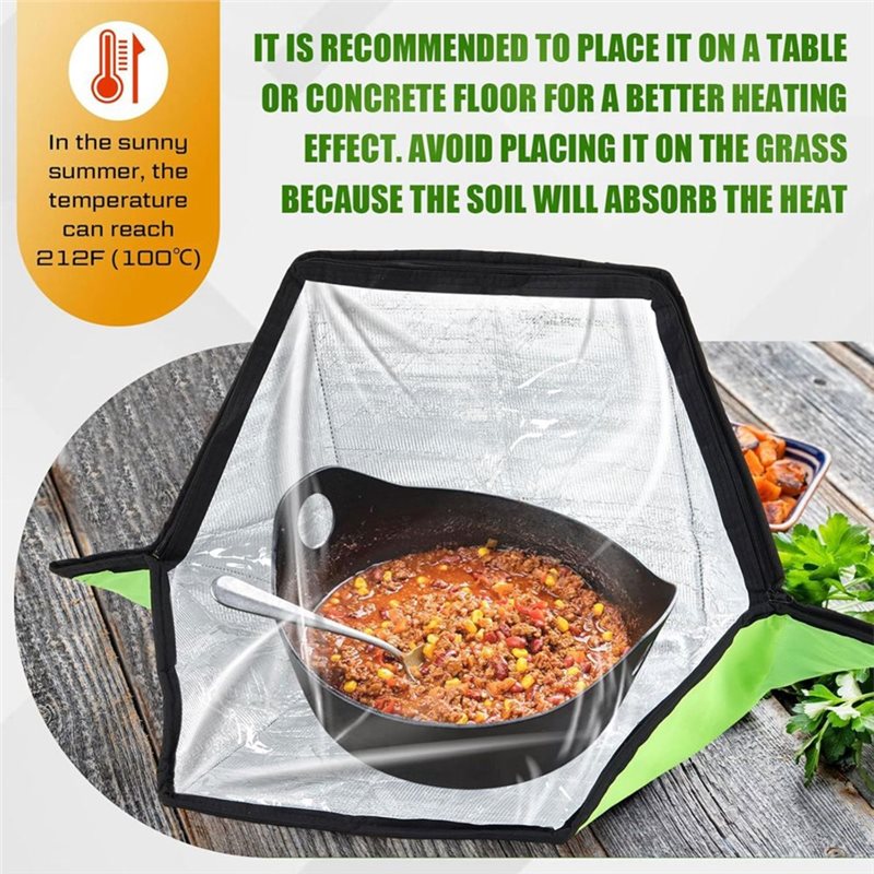 ABFU-Draagbare Opvouwbare Zonn - Solar Oven Camp recensie en prijs